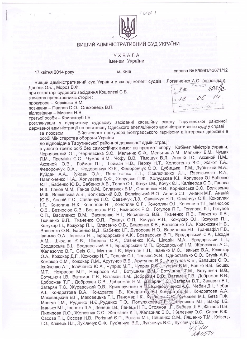 Как клан Кюссе 12 лет подрывал обороноспособность Украины в Тарутинском районе Одесской области. Часть 2 5 adms1