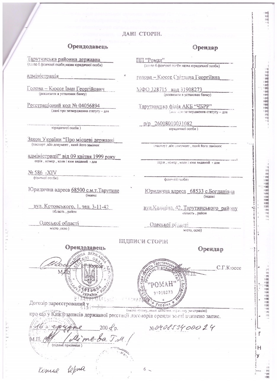 Как клан Кюссе 12 лет подрывал обороноспособность Украины в Тарутинском районе Одесской области. Часть 2 21 roman6